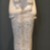  <em>Shabty of the Woman Ahhotep</em>, ca. 1514-1425 B.C.E. Limestone, 8 9/16 x 2 11/16 x 1 3/4 in. (21.7 x 6.9 x 4.5 cm). Brooklyn Museum, Charles Edwin Wilbour Fund, 37.122E. Creative Commons-BY (Photo: Brooklyn Museum, CUR.37.122E_erg456.jpg)