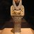  <em>Shabty of Sati</em>, ca. 1390-1352 B.C.E. Faience, Height 9 13/16 in. (25 cm). Brooklyn Museum, Charles Edwin Wilbour Fund, 37.123E. Creative Commons-BY (Photo: Brooklyn Museum, CUR.37.123E_mummychamber.jpg)