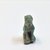  <em>Squatting Cat Amulet</em>, 664-343 B.C.E. Faience, 15/16 x 7/16 x 11/16 in. (2.4 x 1.1 x 1.7 cm). Brooklyn Museum, Charles Edwin Wilbour Fund, 37.1284E. Creative Commons-BY (Photo: Brooklyn Museum, CUR.37.1284E_view1.jpg)