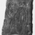  <em>Offering Scene of [Amun?]emhet</em>, ca. 1479-1400 B.C.E. Sandstone, 14 15/16 × 11 13/16 × 3 3/4 in., 29.5 lb. (38 × 30 × 9.5 cm, 13.38kg). Brooklyn Museum, Charles Edwin Wilbour Fund, 37.1352E. Creative Commons-BY (Photo: , CUR.37.1352E_NegA_print_bw.jpg)