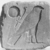  <em>Fragment of Temple Relief</em>, 664–332 B.C.E. Limestone, 9 5/8 × 10 1/16 × 3 3/8 in. (24.5 × 25.5 × 8.5 cm). Brooklyn Museum, Charles Edwin Wilbour Fund, 37.1357E. Creative Commons-BY (Photo: Brooklyn Museum, CUR.37.1357E_NegB_print_bw.jpg)
