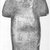  <em>Osiris</em>, 4th century B.C.E. or later. Wood, gesso, paste, bronze, electrum, gold leaf, 7 5/16 x 3 3/8 x 1 5/16 in. (18.6 x 8.6 x 3.4 cm). Brooklyn Museum, Charles Edwin Wilbour Fund, 37.1374E. Creative Commons-BY (Photo: Brooklyn Museum, CUR.37.1374E_back_bw.jpg)