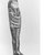  <em>Mummiform Figure of Osiris</em>, 664-332 B.C.E. Wood, pigment, 25 3/4 x 7 x 11 in. (65.4 x 17.8 x 27.9 cm). Brooklyn Museum, Charles Edwin Wilbour Fund, 37.1481E. Creative Commons-BY (Photo: Brooklyn Museum, CUR.37.1481E_bw.jpg)