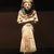  <em>Shabty of Pa</em>, ca. 1352-1279 B.C.E. Limestone, pigment, gold, 7 5/8 x 6 1/2 x 1 9/16 in. (19.4 x 16.5 x 4 cm). Brooklyn Museum, Charles Edwin Wilbour Fund, 37.148E. Creative Commons-BY (Photo: Brooklyn Museum, CUR.37.148E_mummychamber.jpg)