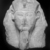  <em>Head of a King from a Colossal Statue</em>. Limestone, 14 1/2 x 11 13/16 in. (36.8 x 30 cm). Brooklyn Museum, Charles Edwin Wilbour Fund, 37.1508E. Creative Commons-BY (Photo: Brooklyn Museum, CUR.37.1508E_NegB_print_bw.jpg)