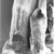  <em>God Tutu as a Sphinx</em>, 1st century C.E. or later. Limestone, pigment, 14 1/4 x 5 1/16 x 16 11/16 in. (36.2 x 12.8 x 42.4 cm). Brooklyn Museum, Charles Edwin Wilbour Fund, 37.1509E. Creative Commons-BY (Photo: Brooklyn Museum, CUR.37.1509E_NegL_bw.jpg)