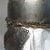 Roman. <em>Helmet</em>, 7th century C.E. Bronze, iron, 11 5/8 x 7 1/16 x Diam. 25 1/16 in. (29.5 x 18 x 63.7 cm). Brooklyn Museum, Charles Edwin Wilbour Fund, 37.1600E. Creative Commons-BY (Photo: Brooklyn Museum, CUR.37.1600E_view06.jpg)