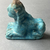  <em>Small Sphinx</em>, 305–30 B.C.E. Faience Brooklyn Museum, Charles Edwin Wilbour Fund, 37.1619E. Creative Commons-BY (Photo: Brooklyn Museum, CUR.37.1619E_side_left02.JPG)