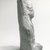  <em>Osiris on a Lamp</em>, 305-30 B.C.E. Terracotta, pigment, 6 11/16 x 3 3/16 x 1 5/8 in. (17 x 8.1 x 4.1 cm). Brooklyn Museum, Charles Edwin Wilbour Fund, 37.1630E. Creative Commons-BY (Photo: Brooklyn Museum, CUR.37.1630E_NegD_print_bw.jpg)