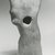  <em>Satyr Holding a Jar</em>, ca. 30 B.C.E.–395 C.E. Clay, pigment, 7 3/16 x 3 1/16 x 1 11/16 in. (18.2 x 7.8 x 4.3 cm). Brooklyn Museum, Charles Edwin Wilbour Fund, 37.1634E. Creative Commons-BY (Photo: Brooklyn Museum, CUR.37.1634E_NegD_print_bw.jpg)