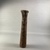  <em>Kohl Jar</em>. Wood, stucco, pigment, 6 5/16 × Greatest diam. 1 3/8 in. (16 × 3.5 cm). Brooklyn Museum, Charles Edwin Wilbour Fund, 37.1638E. Creative Commons-BY (Photo: Brooklyn Museum, CUR.37.1638E_overall02.JPG)