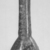  <em>Bottle</em>, 1st-3rd century C.E. Glass, Greatest Diam. 1 15/16 x 4 15/16 in. (5 x 12.5 cm). Brooklyn Museum, Charles Edwin Wilbour Fund, 37.1644E. Creative Commons-BY (Photo: Brooklyn Museum, CUR.37.1644E_grpA_bw.jpg)