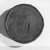 Coptic. <em>Circular Weight</em>, 5th-7th century C.E. Bronze, 1/4 x Diam. 1 1/4 in., 0.1 lb. (0.7 x 3.1 cm, 51.62 g). Brooklyn Museum, Charles Edwin Wilbour Fund, 37.1698E. Creative Commons-BY (Photo: Brooklyn Museum, CUR.37.1698E_print_negL-977_23_bw.jpg)