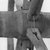  <em>Large Chariot Wheel</em>, ca. 185 B.C.E. Wood (cypress), Diam. 14 15/16 in. (38 cm). Brooklyn Museum, Charles Edwin Wilbour Fund, 37.1700E. Creative Commons-BY (Photo: Brooklyn Museum, CUR.37.1700E_NegK_print_bw.jpg)