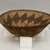 Possibly Hupa. <em>Basin-Shaped Basket</em>. Fiber, 3 7/16 in.  (8.8 cm). Brooklyn Museum, Gift of Mrs. Frederic B. Pratt, 37.171. Creative Commons-BY (Photo: Brooklyn Museum, CUR.37.171_view02.jpg)