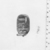  <em>Small Stamp</em>, ca. 1539–1292 B.C.E., or 19th century C.E. Limestone, 9/16 in. (1.5 cm). Brooklyn Museum, Charles Edwin Wilbour Fund, 37.1741E. Creative Commons-BY (Photo: , CUR.37.1741E_NegB_print_bw.jpg)