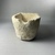  <em>Small Model Sarcophagus</em>, ca. 1075–656 B.C.E., or later. Limestone, 4 × 3 7/16 × 6 3/16 in. (10.2 × 8.8 × 15.7 cm). Brooklyn Museum, Charles Edwin Wilbour Fund, 37.1790E. Creative Commons-BY (Photo: Brooklyn Museum, CUR.37.1790E_overall02.JPG)