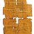  <em>Papyrus Fragments Inscribed in Demotic</em>, 1st-2nd century C.E. Papyrus, ink, Glass: 7 1/8 x 11 5/8 in. (18.1 x 29.5 cm). Brooklyn Museum, Charles Edwin Wilbour Fund, 37.1798E (Photo: , CUR.37.1797E_37.1798E_recto_view1.jpg)