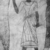  <em>Mummy Shroud</em>, 305-30 B.C.E. Linen, gesso, pigment
, 40 3/8 x 35 15/16 in. (102.6 x 91.3 cm). Brooklyn Museum, Charles Edwin Wilbour Fund, 37.1811E. Creative Commons-BY (Photo: Brooklyn Museum, CUR.37.1811E_NegL_59_23_print_bw.jpg)