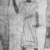  <em>Mummy Shroud</em>, 305-30 B.C.E. Linen, gesso, pigment
, 40 3/8 x 35 15/16 in. (102.6 x 91.3 cm). Brooklyn Museum, Charles Edwin Wilbour Fund, 37.1811E. Creative Commons-BY (Photo: Brooklyn Museum, CUR.37.1811E_NegL_59_24_print_bw.jpg)