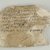 Coptic. <em>Coptic Ostracon</em>, 395–642 C.E. Limestone, pigment, 4 7/16 x 7/8 x 6 1/4 in. (11.2 x 2.2 x 15.8 cm). Brooklyn Museum, Charles Edwin Wilbour Fund, 37.1823E. Creative Commons-BY (Photo: Brooklyn Museum (in collaboration with Index of Christian Art, Princeton University), CUR.37.1823E_ICA.jpg)