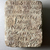  <em>Epitaph for a woman named Timothea</em>. Limestone, pigment, 5 13/16 × 2 7/8 × 7 5/16 in. (14.7 × 7.3 × 18.5 cm). Brooklyn Museum, Charles Edwin Wilbour Fund, 37.1827E. Creative Commons-BY (Photo: Brooklyn Museum, CUR.37.1827E_view02.JPG)