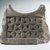  <em>Headrest</em>. Limestone, 7 3/16 × 9 1/16 × 2 13/16 in. (18.2 × 23 × 7.1 cm). Brooklyn Museum, Charles Edwin Wilbour Fund, 37.1829E. Creative Commons-BY (Photo: , CUR.37.1829E_view02.jpg)