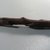  <em>Long Walking Stick</em>. Wood, bronze, Greatest diam. 1 13/16 x 49 5/8 in. (4.6 x 126 cm). Brooklyn Museum, Charles Edwin Wilbour Fund, 37.1832E. Creative Commons-BY (Photo: Brooklyn Museum, CUR.37.1832E_detail4.jpg)