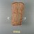  <em>Funerary Cone</em>, ca. 1479-1400 B.C.E. Terracotta, Diam. 2 13/16 x 4 15/16 in. (7.2 x 12.5 cm). Brooklyn Museum, Charles Edwin Wilbour Fund, 37.1846E. Creative Commons-BY (Photo: Brooklyn Museum, CUR.37.1846E.jpg)
