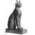  <em>Cat (Bastet)</em>, 305 B.C.E.-1st century C.E. Wood (most likely sycamore fig - Ficus sycomorus L.), gold leaf, gesso, bronze, copper, pigment, rock crystal, glass, 26 3/8 x 7 1/4 x 19 in. (67 x 18.4 x 48.3 cm). Brooklyn Museum, Charles Edwin Wilbour Fund, 37.1945E. Creative Commons-BY (Photo: Brooklyn Museum, CUR.37.1945E_NegG_bw.jpg)