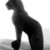  <em>Small Figure of a Cat</em>, 664-332 B.C.E. Wood, 6 1/8 x 1 3/4 x 3 3/8 in. (15.5 x 4.4 x 8.5 cm). Brooklyn Museum, Charles Edwin Wilbour Fund, 37.1949E. Creative Commons-BY (Photo: Brooklyn Museum, CUR.37.1949E_NegA_print_bw.jpg)