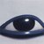  <em>Right Eye from an Anthropoid Coffin</em>, 1539-30 B.C.E. Obsidian, crystalline limestone, glass, 13/16 x 2 5/16 x 1 in. (2.1 x 5.8 x 2.6 cm). Brooklyn Museum, Charles Edwin Wilbour Fund, 37.1951E. Creative Commons-BY (Photo: Brooklyn Museum, CUR.37.1951E_view2.jpg)