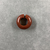  <em>Penannular Earring</em>. Red jasper, Diam. 1/4 × 11/16 in. (0.7 × 1.8 cm). Brooklyn Museum, Charles Edwin Wilbour Fund, 37.1956E. Creative Commons-BY (Photo: , CUR.37.1956E_view01.jpg)