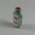Chinese. <em>Snuff Bottle</em>, 19th century C.E. Porcelain (probably), 1 13/16 x 3/4 x 15/16 in. (4.6 x 1.9 x 2.4 cm). Brooklyn Museum, Charles Edwin Wilbour Fund, 37.2022E. Creative Commons-BY (Photo: Brooklyn Museum, CUR.37.2022E_threequarter1.jpg)