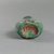 Chinese. <em>Snuff Bottle</em>, 19th century C.E. Porcelain (probably), Panel: 2 x 1 x 9/16 in. (5.1 x 2.6 x 1.4 cm). Brooklyn Museum, Charles Edwin Wilbour Fund, 37.2025E. Creative Commons-BY (Photo: Brooklyn Museum, CUR.37.2025E_bottom.jpg)