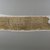  <em>Mummy Bandage, Ii-em-hetep, born of Ta-remetj-hepu</em>, 332 B.C.E.-1st century C.E. Linen, ink, 3 3/8 x 8 7/8 in. (8.5 x 22.5 cm). Brooklyn Museum, Charles Edwin Wilbour Fund, 37.2039.14E. Creative Commons-BY (Photo: Brooklyn Museum, CUR.37.2039.14E_view1.jpg)