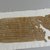  <em>Mummy Bandage, Ii-em-hetep, born of Ta-remetj-hepu</em>, 332 B.C.E.-1st century C.E. Linen, ink, 3 9/16 x 39 9/16 in. (9 x 100.5 cm). Brooklyn Museum, Charles Edwin Wilbour Fund, 37.2039.21E. Creative Commons-BY (Photo: Brooklyn Museum, CUR.37.2039.21E_detail5.jpg)