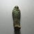  <em>Ushabti of Yuf-o</em>, 664-343 B.C.E. Faience, 3 9/16 x 1 1/16 x 11/16 in. (9 x 2.8 x 1.8 cm) . Brooklyn Museum, Charles Edwin Wilbour Fund, 37.230E. Creative Commons-BY (Photo: Brooklyn Museum, CUR.37.230E_view8.jpg)