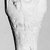  <em>Ushabti</em>, 664-332 B.C.E. Faience Brooklyn Museum, Charles Edwin Wilbour Fund, 37.244E. Creative Commons-BY (Photo: Brooklyn Museum, CUR.37.244E_NegA_bw.jpg)