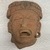 <em>Large Head</em>. Ceramic, 7 × 5 × 4 in. (17.8 × 12.7 × 10.2 cm). Brooklyn Museum, 37.265. Creative Commons-BY (Photo: Brooklyn Museum, CUR.37.265_front.jpg)