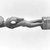 Egyptian. <em>Handle of a Fly Whisk (?) in the Form of Bound Nubian</em>, ca. 1539-1292 B.C.E. Wood, 1 7/16 x 8 3/16 in. (3.6 x 20.8 cm). Brooklyn Museum, Charles Edwin Wilbour Fund, 37.275E. Creative Commons-BY (Photo: Brooklyn Museum, CUR.37.275E_NegI_print_bw.jpg)