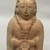 Maya. <em>Hollow Figurine</em>, 500-850. Ceramic, 8 1/4 x 3 3/16 x 2 1/8 in. (21 x 8.1 x 5.4 cm). Brooklyn Museum, Frank Sherman Benson Fund and the Henry L. Batterman Fund, 37.2784PA. Creative Commons-BY (Photo: Brooklyn Museum, CUR.37.2784PA_detail.JPG)