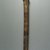  <em>Top Part of Walking Stick</em>, ca. 1539-1292 B.C.E. Wood, pigment, Greatest diam. 1 1/4 x 17 5/8 in. (3.2 x 44.7 cm). Brooklyn Museum, Charles Edwin Wilbour Fund, 37.278E. Creative Commons-BY (Photo: Brooklyn Museum, CUR.37.278E_view4.jpg)
