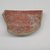  <em>Vessel Fragment</em>, ca. 1350-1550. Ceramic, pigment, 2 5/8 x 3 7/8 x 3/16 in. (6.7 x 9.8 x 0.5 cm). Brooklyn Museum, 37.280. Creative Commons-BY (Photo: Brooklyn Museum, CUR.37.280_view2.jpg)