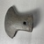  <em>Axe Head</em>. Bronze, 3 1/4 × 1/8 × 3 9/16 in. (8.3 × 0.4 × 9 cm). Brooklyn Museum, Charles Edwin Wilbour Fund, 37.281E. Creative Commons-BY (Photo: Brooklyn Museum, CUR.37.281E_view02.jpg)