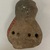 Huastec. <em>Seated Figurine</em>, ca. 1250-1520. Reddish clay, 2 3/4 × 2 × 1 in. (7 × 5.1 × 2.5 cm). Brooklyn Museum, Frank Sherman Benson Fund and the Henry L. Batterman Fund, 37.2849PA. Creative Commons-BY (Photo: Brooklyn Museum, CUR.37.2849PA_back.jpg)