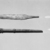  <em>Small Double-Edged Knife Blade</em>, ca. 2675-2170 B.C.E. Bronze, 11/16 x 5 7/8 in. (1.8 x 14.9 cm). Brooklyn Museum, Charles Edwin Wilbour Fund, 37.286E. Creative Commons-BY (Photo: , CUR.37.286E_37.1994E_NegID_37.286E_GRPA_bw.jpg)