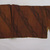 Hawaiian. <em>Tapa (Kapa)</em>, 19th century. Barkcloth, pigment, 32 5/16 × 7 7/8 in. (82 × 20 cm). Brooklyn Museum, Frank Sherman Benson Fund and the Henry L. Batterman Fund, 37.2992PA. Creative Commons-BY (Photo: , CUR.37.2992PA_overall.jpg)
