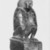  <em>Figure of a Cynocephalus Ape</em>, ca. 1539-332 B.C.E. Steatite, 4 13/16 x 1 15/16 x 3 1/4 in. (12.3 x 5 x 8.2 cm). Brooklyn Museum, Charles Edwin Wilbour Fund, 37.324E. Creative Commons-BY (Photo: Brooklyn Museum, CUR.37.324E_37.324E_GRPA_print_cropped_bw.jpg)
