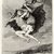 Francisco de Goya y Lucientes (Spanish, 1746-1828). <em>There It Goes (Allá vá eso)</em>, 1797-1798. Etching and aquatint on laid paper, Sheet: 11 7/8 x 7 15/16 in. (30.2 x 20.2 cm). Brooklyn Museum, A. Augustus Healy Fund, Frank L. Babbott Fund, and Carll H. de Silver Fund, 37.33.66 (Photo: Brooklyn Museum, CUR.37.33.66.jpg)